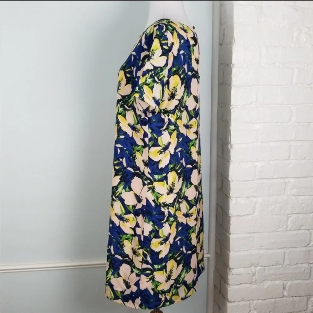 J. Crew Floral Polyester Dress